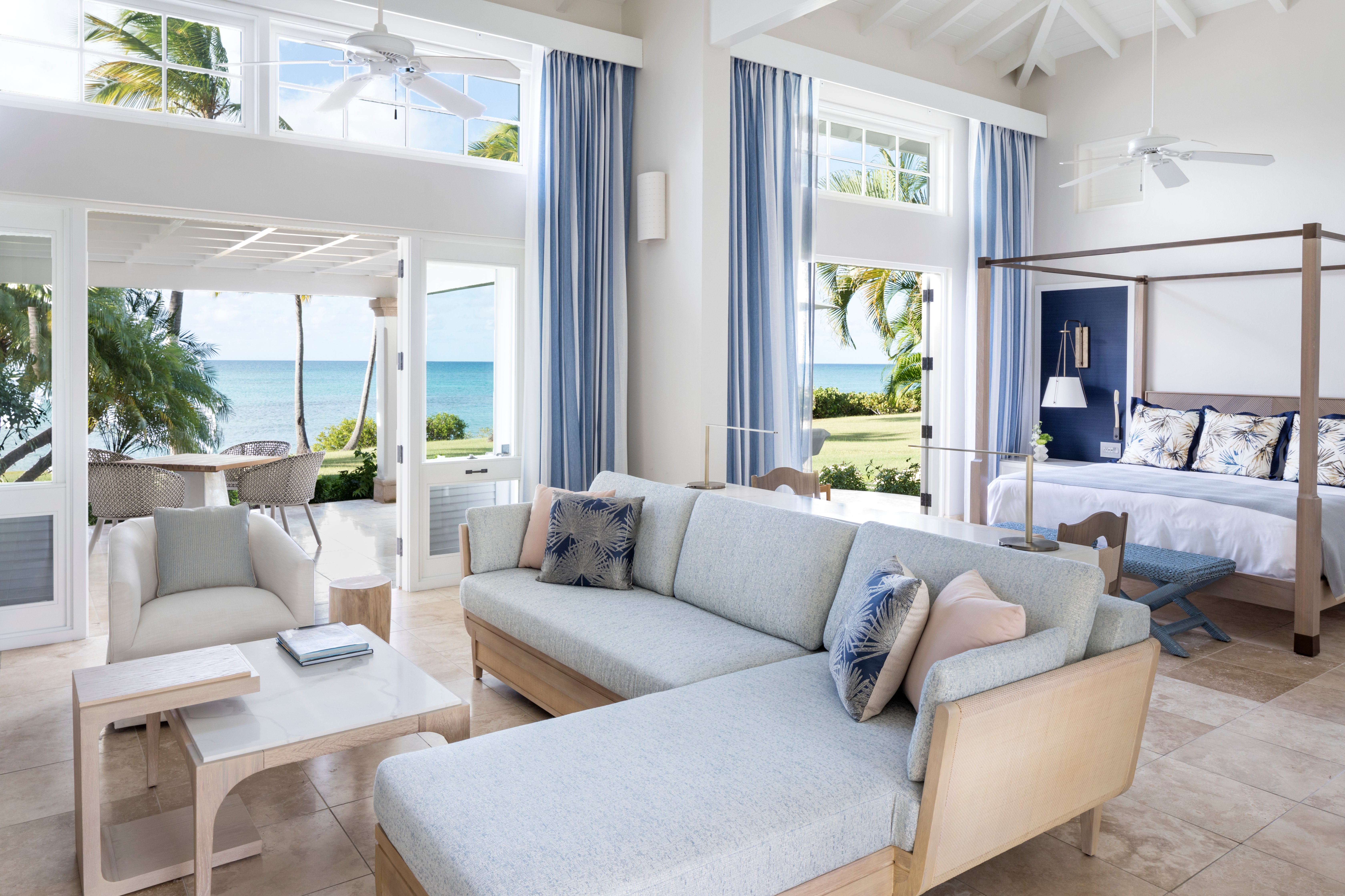 Living Room Luxury Resort in The Caribbean