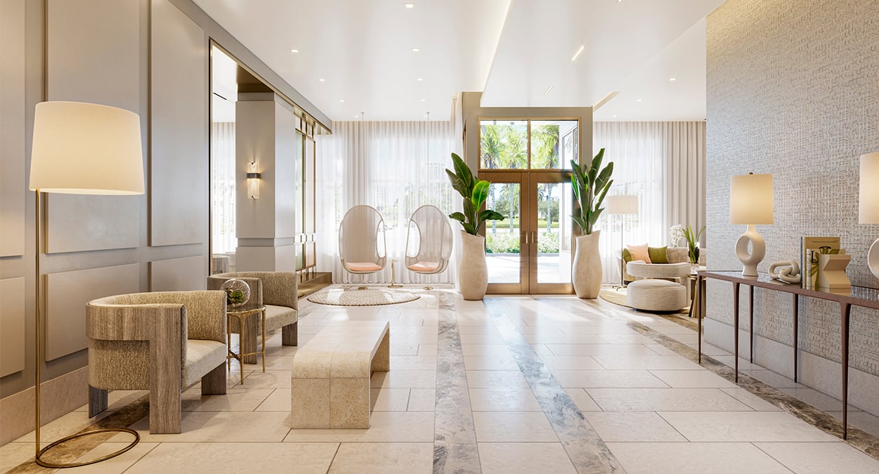 Block 40 Mixed Use Building - Lobby