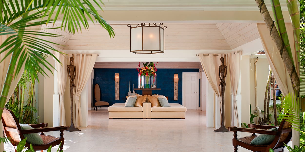 Seating area at The Body Holiday