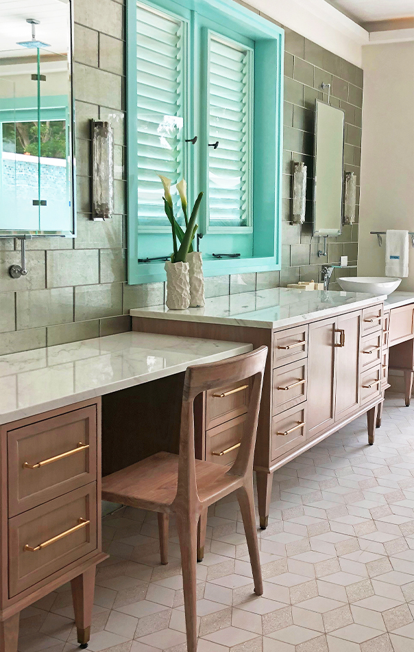 Jumby Bay Evangeline Bathroom Countertops