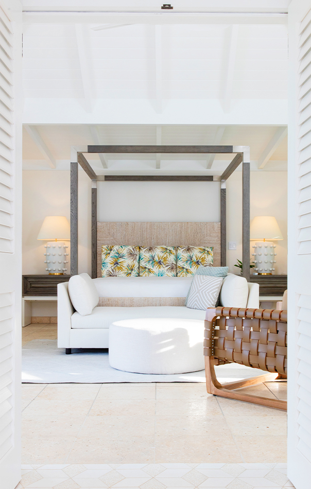 Jumby Bay Evangeline Bedroom Seating